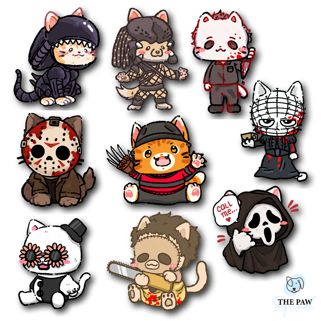 Halloween Cat Cosplays Vol. 3 (Set / Individual)