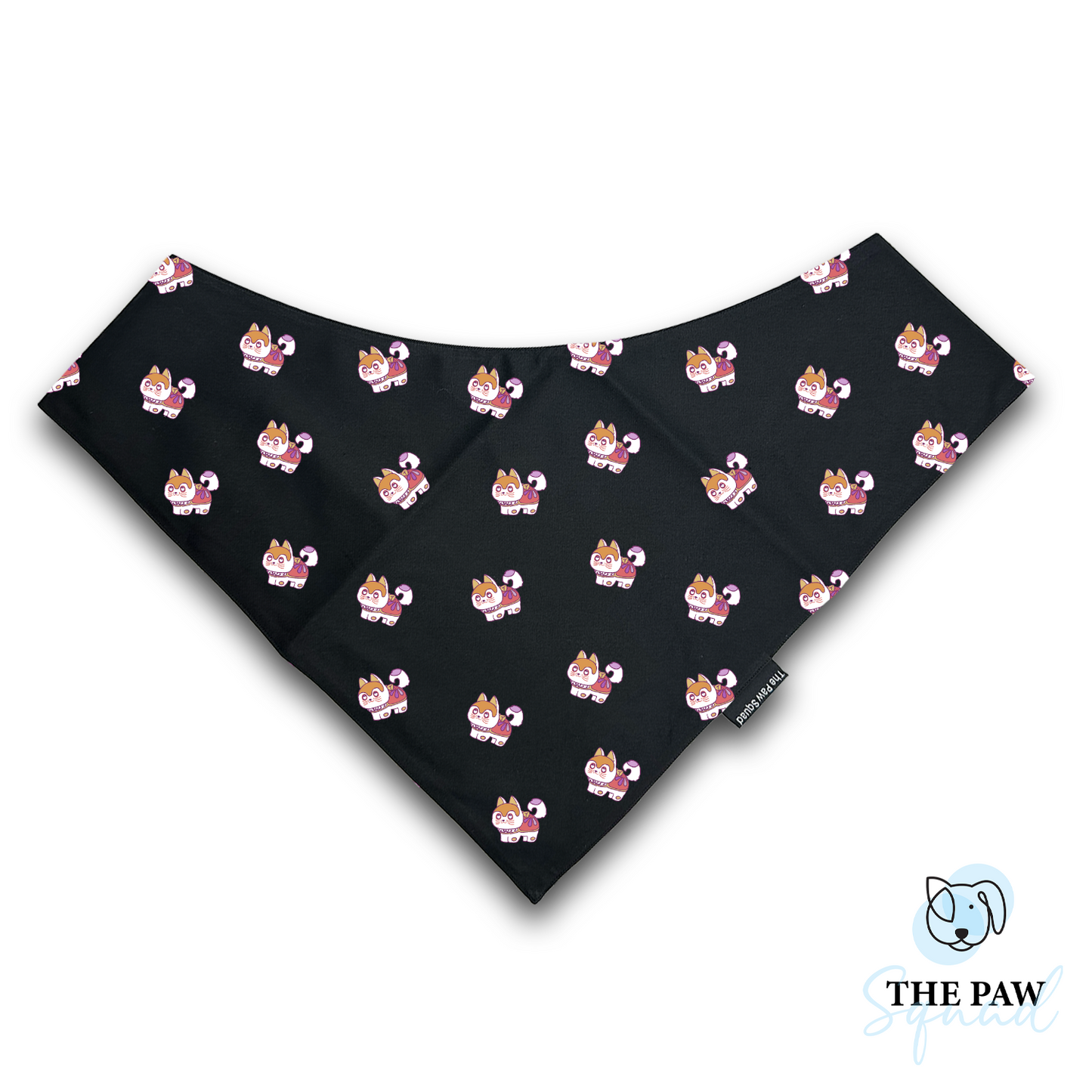 Lesbian Hariko Inu V Shaped Bandana