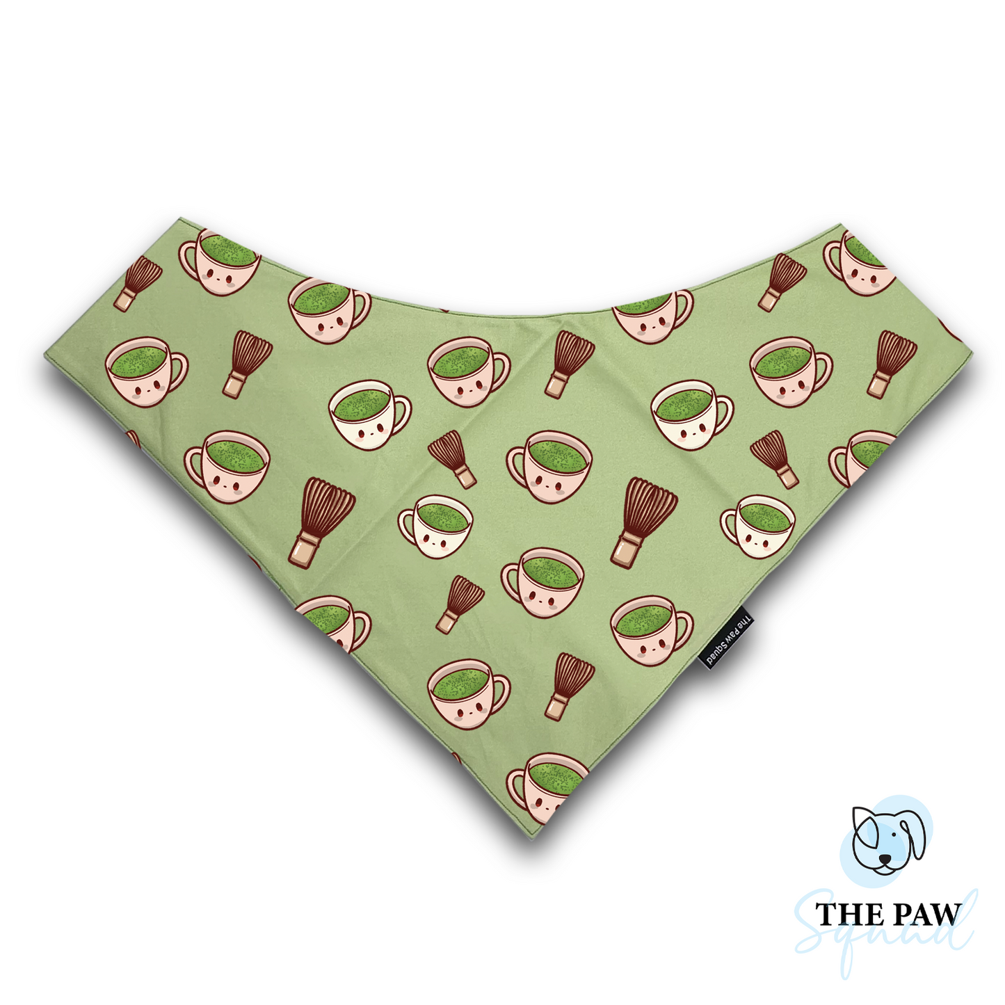 Love You So Matcha V Shaped Bandana