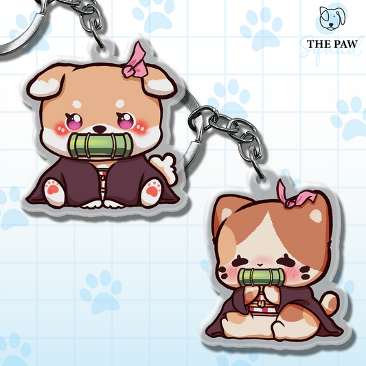 Demon Pet Keychain