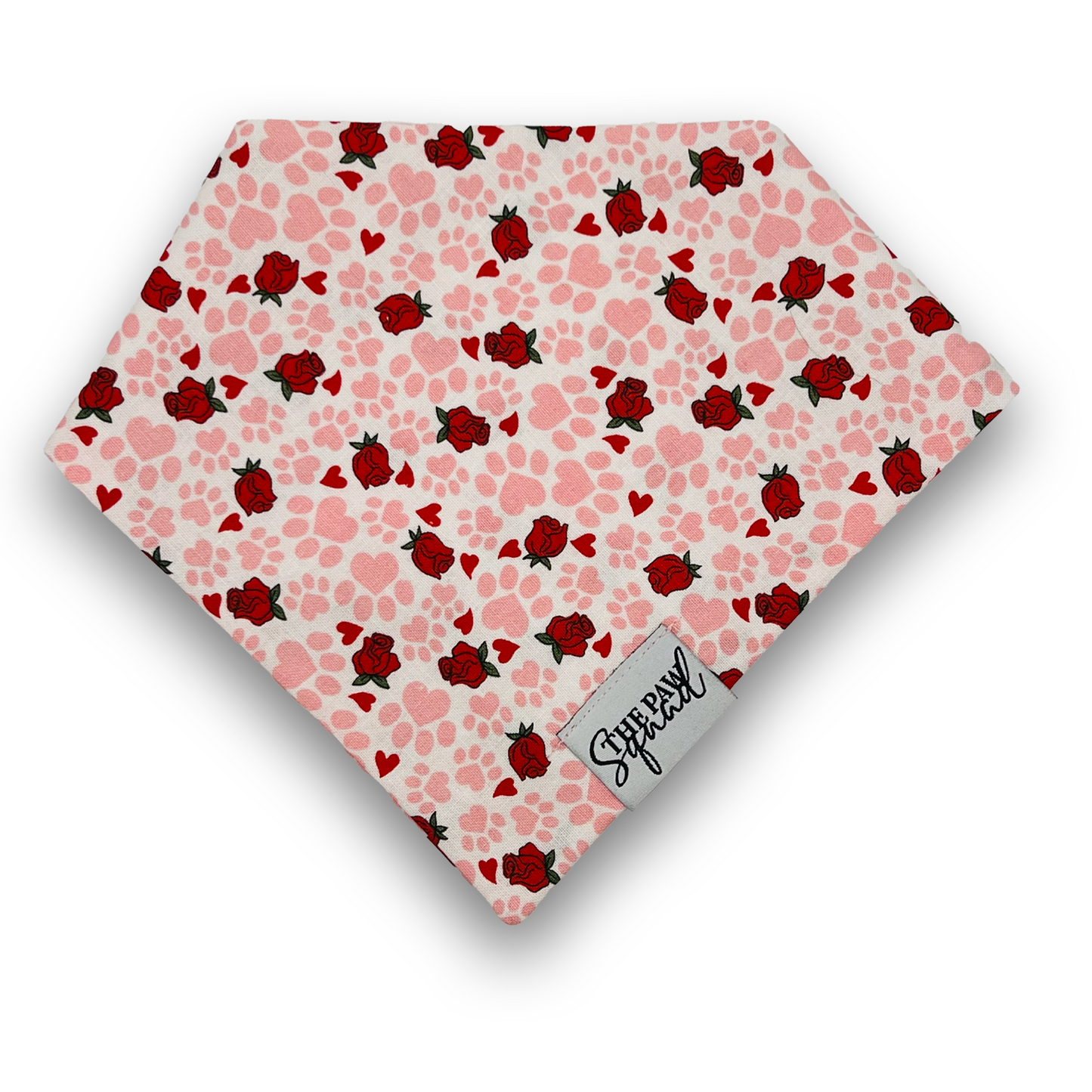 Paws & Petals Triangle Bandana