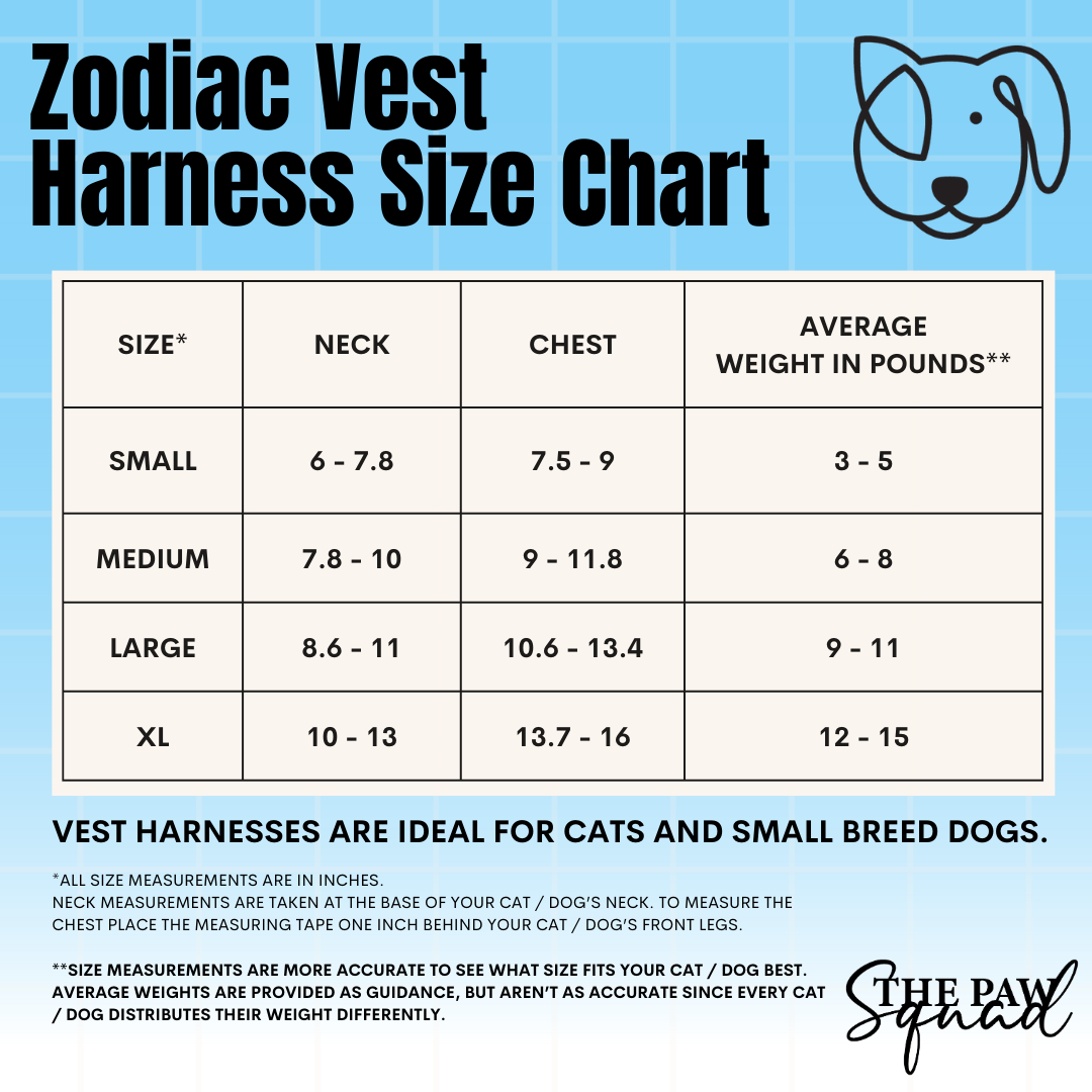 Zodiac Vest Harness Bundle