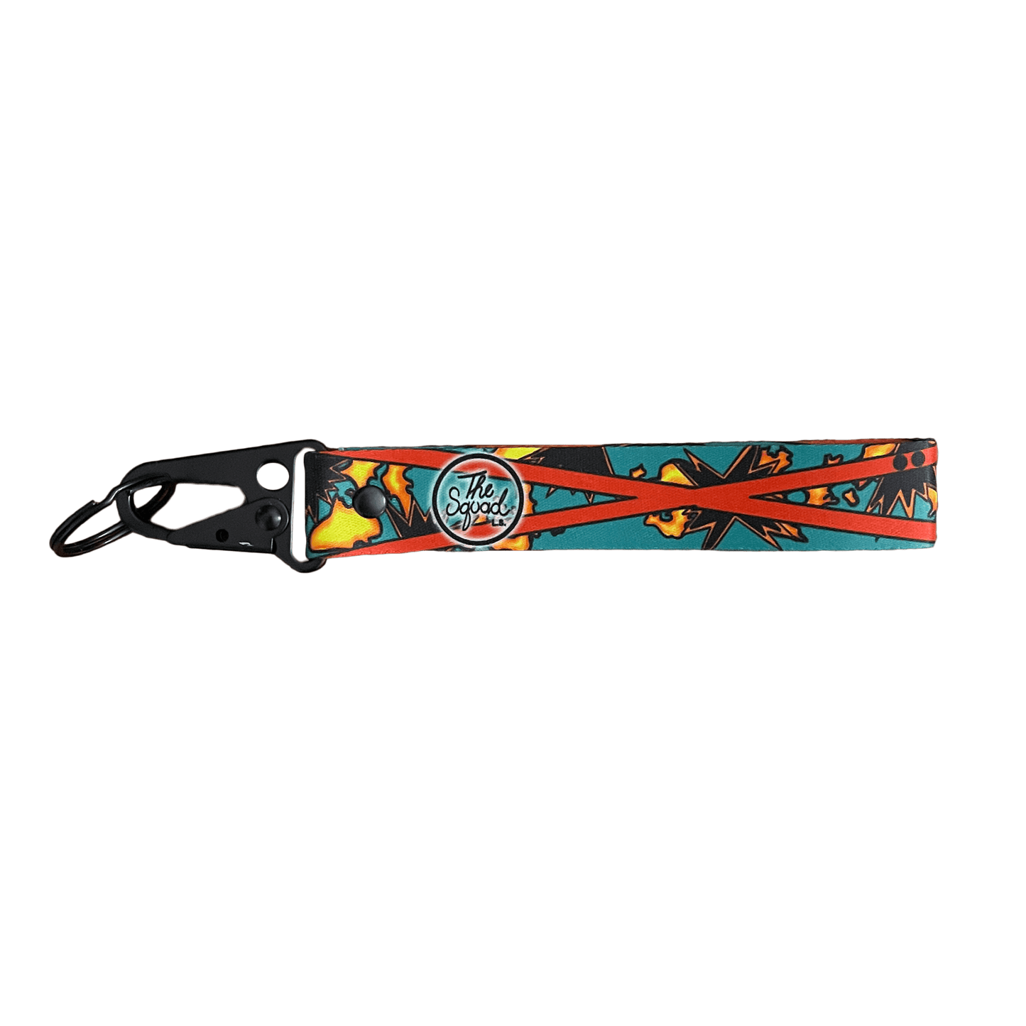 Comic Explosions Wristlet Keychain - The Paw Squad