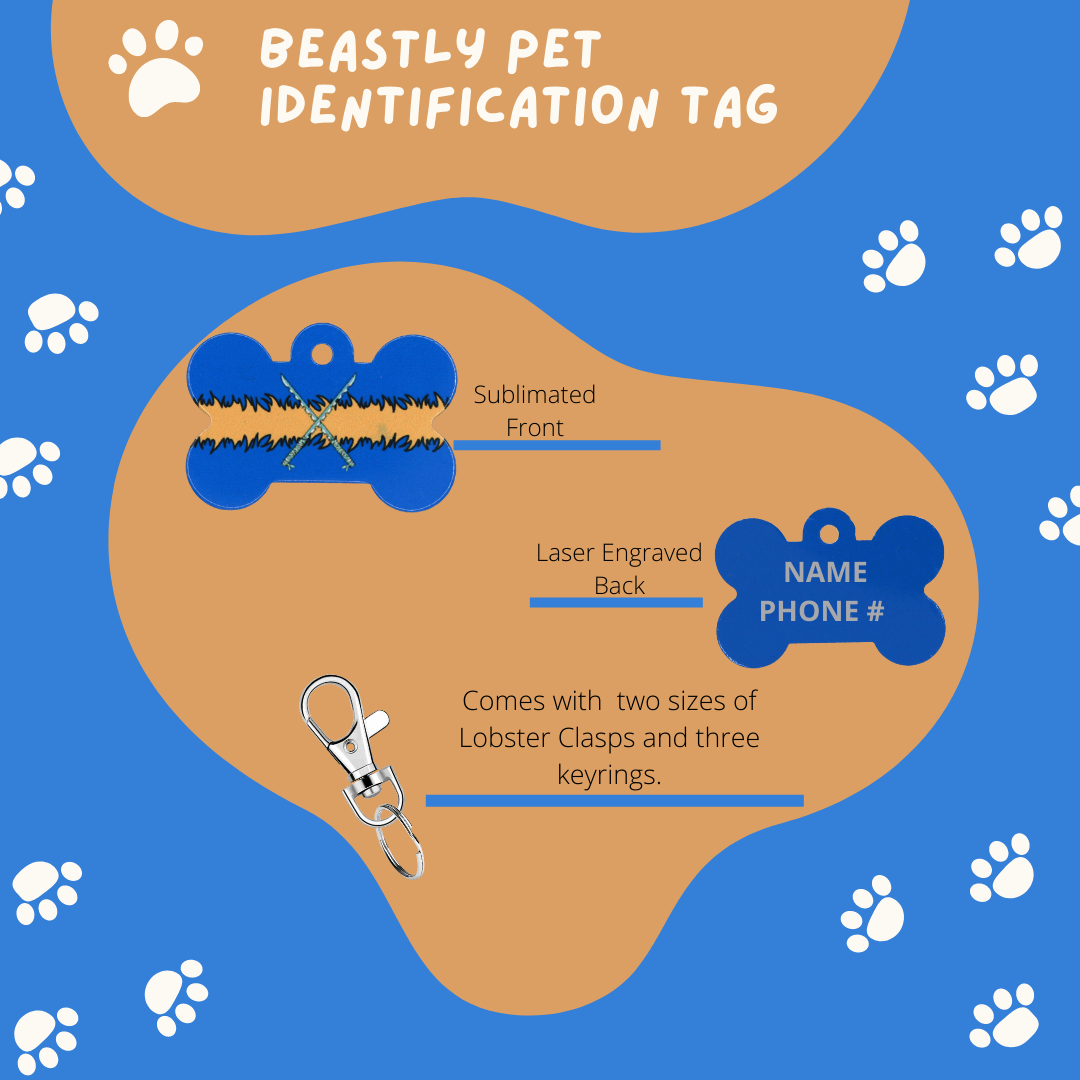 Beastly Pet Tag - The Paw Squad