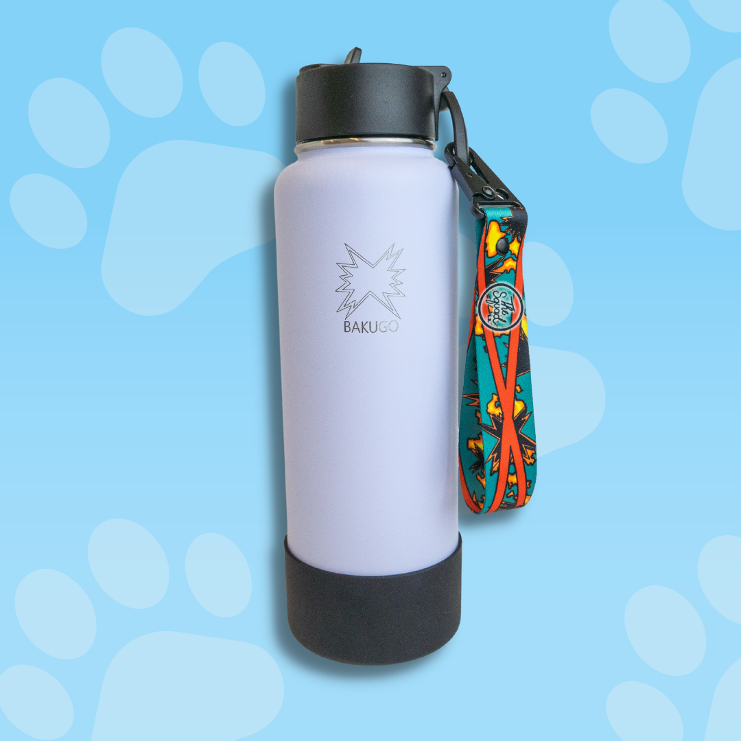 Comic Explosions Water Bottle