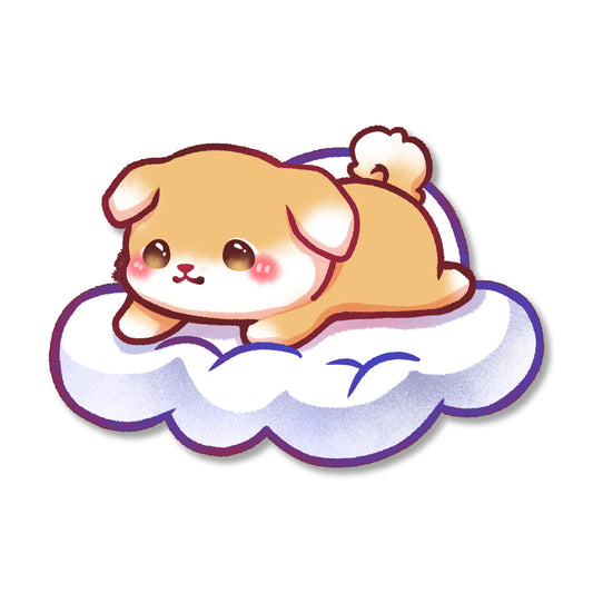 Cloud Inu Chibi Sticker
