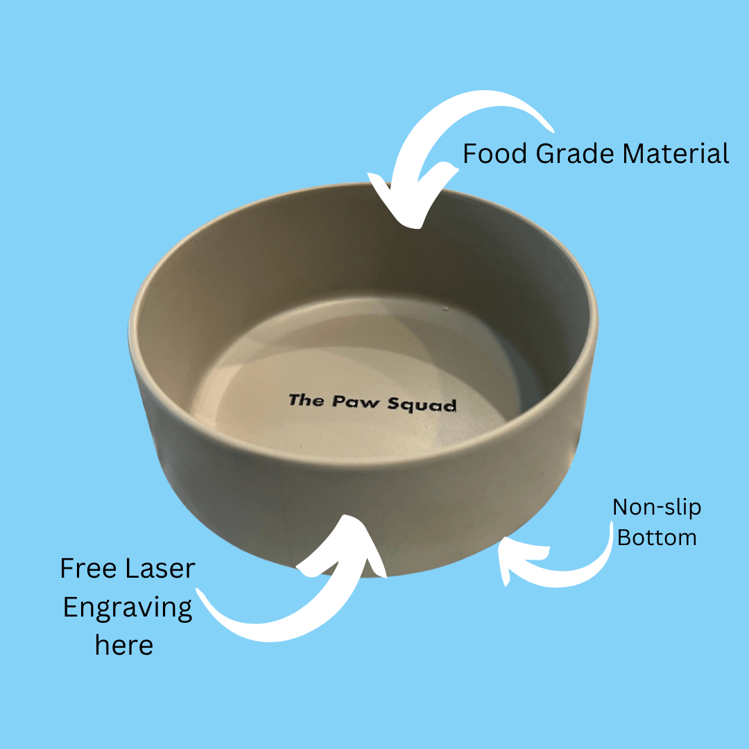 Pet Food/Water Bowl - The Paw Squad