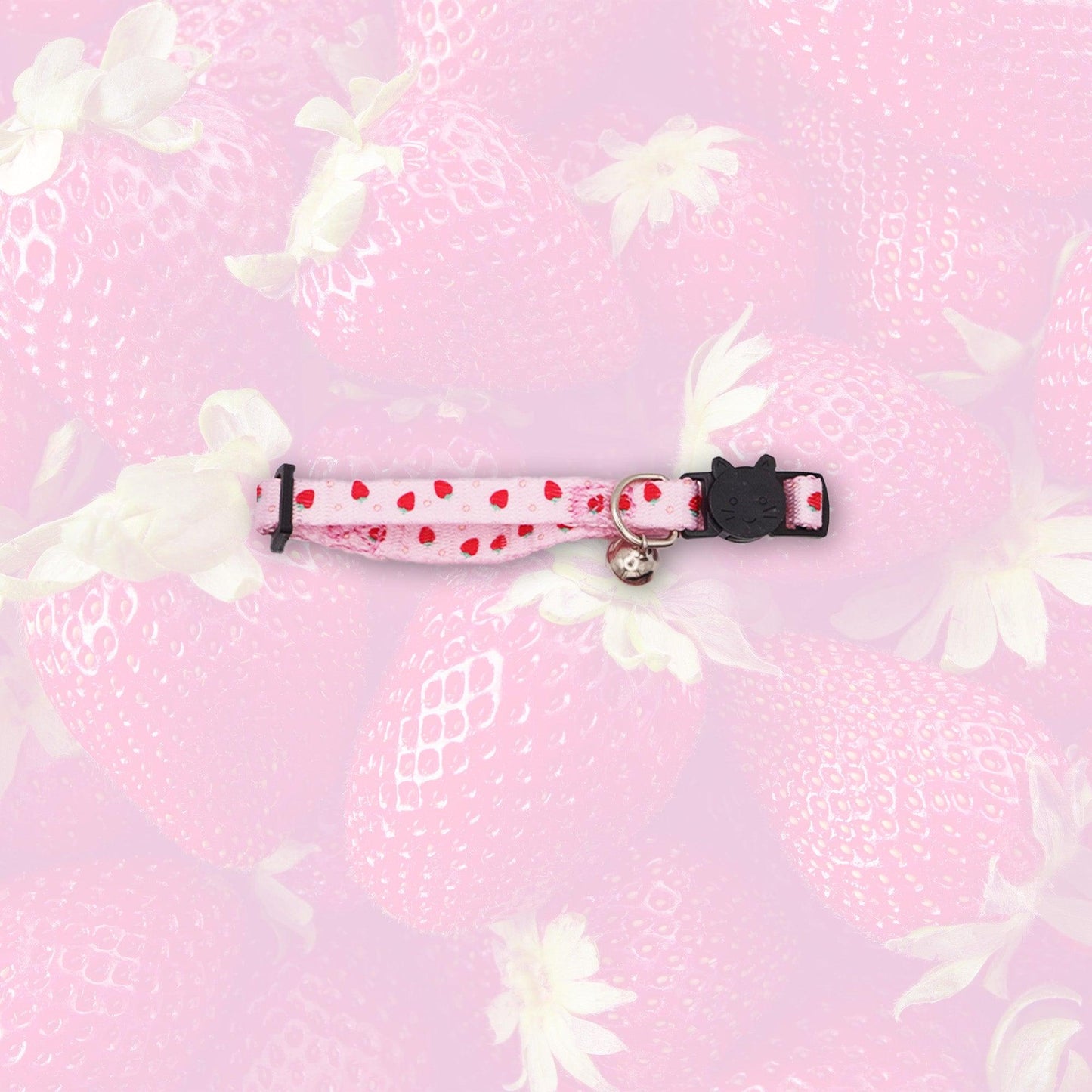 Strawberry Sweet XS Dog/Cat Collars - The Paw Squad