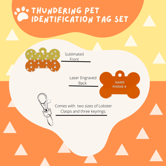 Thundering Pet Tag - The Paw Squad